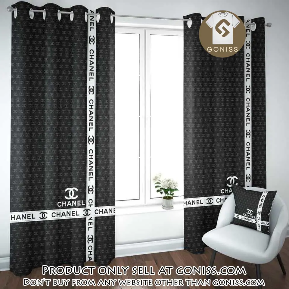 Chanel fashion premium window curtains hot  set wc105 gn0616948